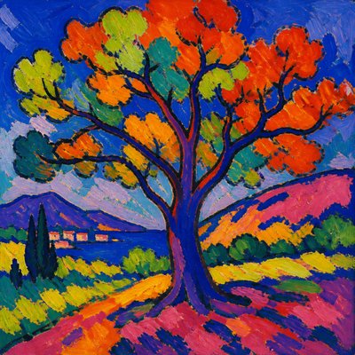 a tree in nature