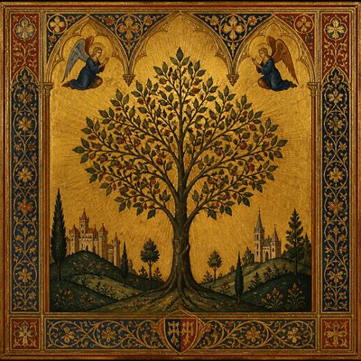a tree in nature