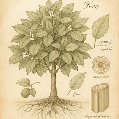 a tree in nature