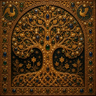 a tree in nature — Byzantine Jewelry Design