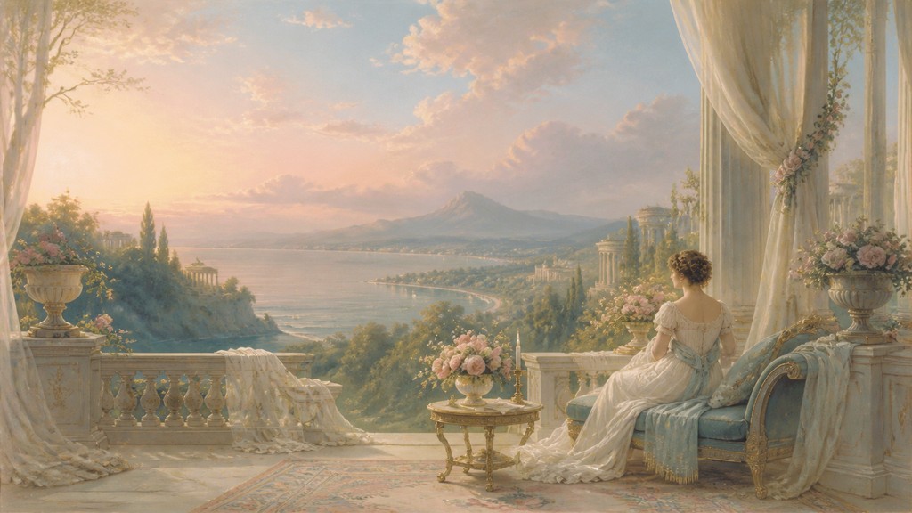 sweeping panoramic landscape with a dramatic sky