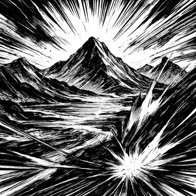 Shonen Battle Manga Art Style 2