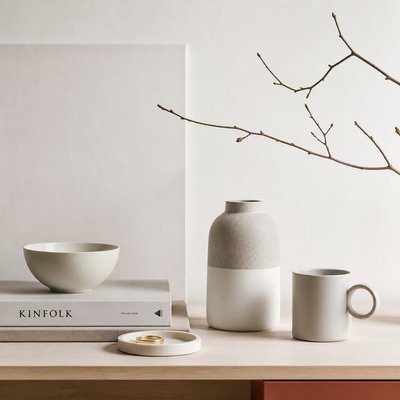 still life with everyday objects — Minimalist Interior Design