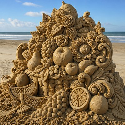 Sand Sculpture Style 3