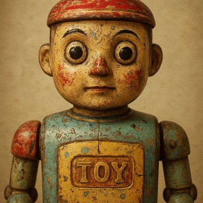 Vintage Toy Art 1