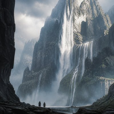 wide landscape with natural scenery — Epic Scale Art Style