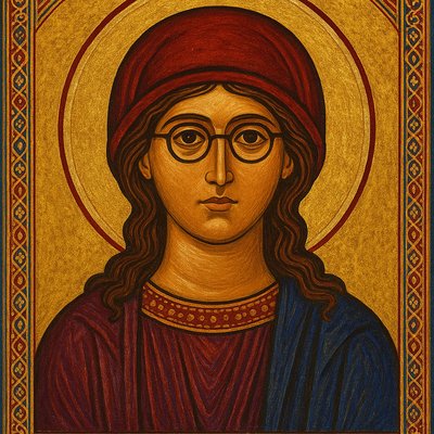 Byzantine Art Style Style Transfer Example