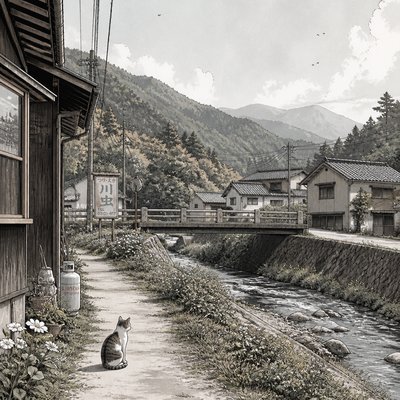 wide landscape with natural scenery