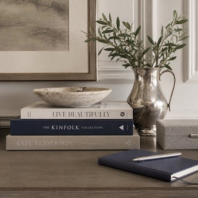 still life with everyday objects — Transitional Interior Design