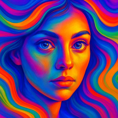 portrait of a person with expressive eyes