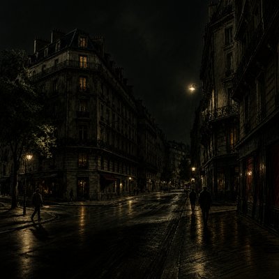 Dark Moody Interior Design Style Transfer Example
