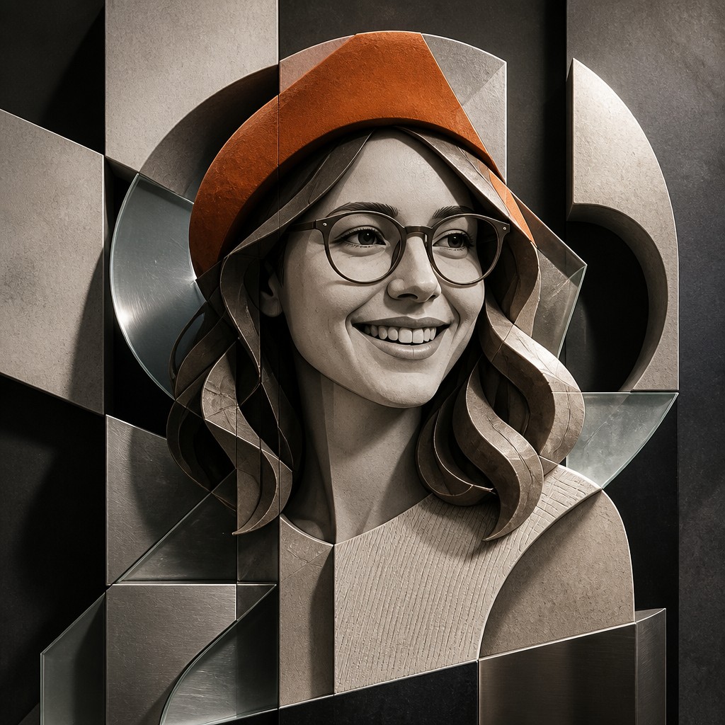 Modern Abstract Sculpture Art Style Style Transfer Example