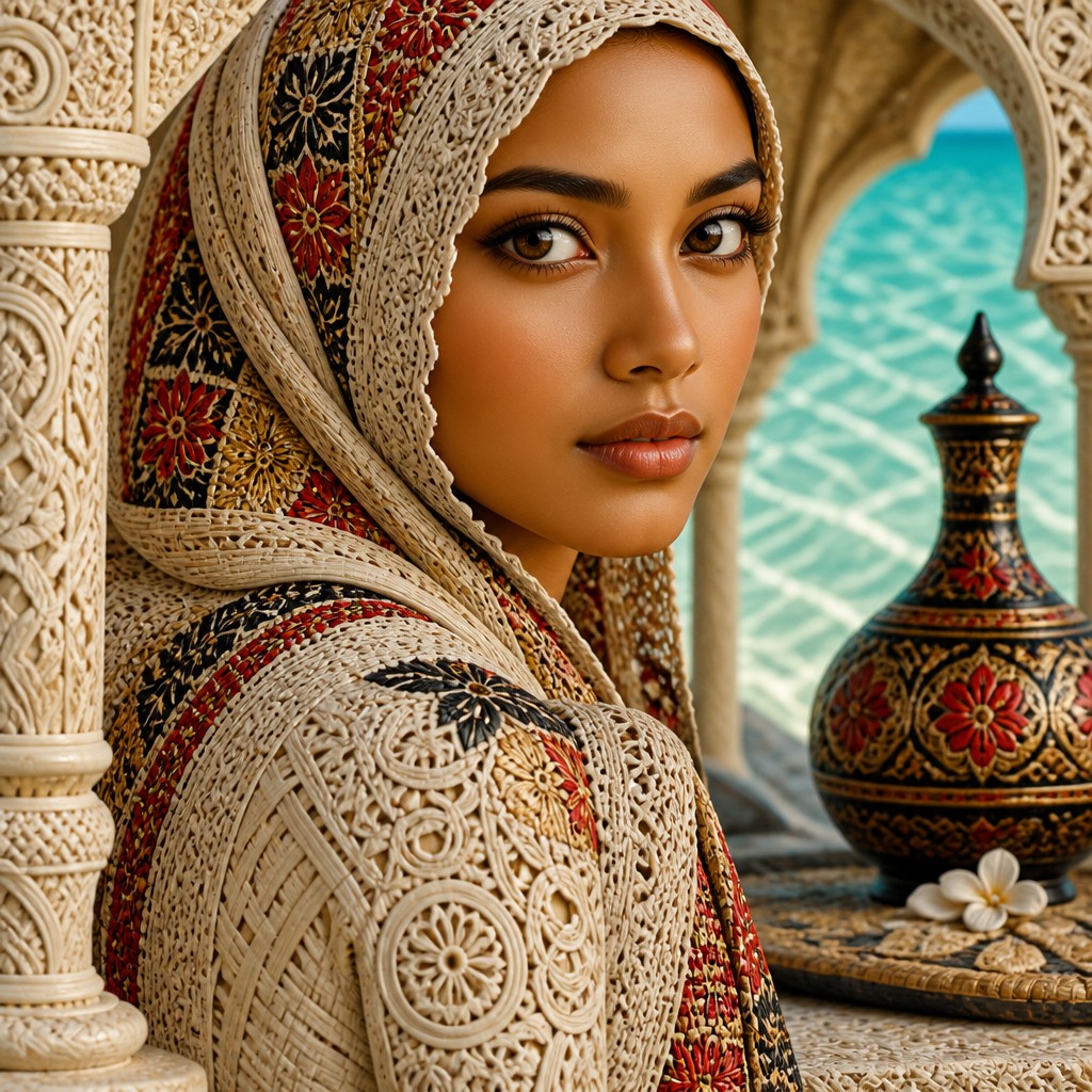 Maldivian Art Style example artwork 1