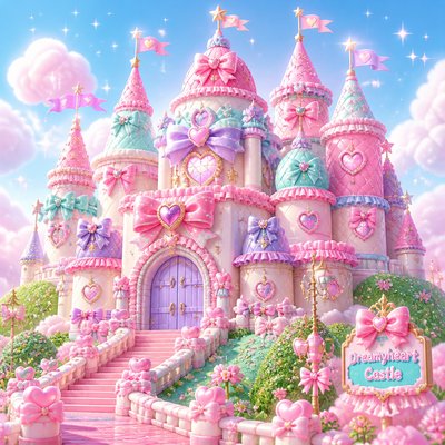 majestic castle on a hilltop
