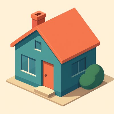 house with front view