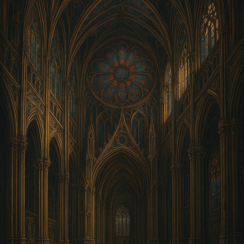 Gothic Architecture Art Style Transfer Example