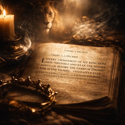 “I make a decree, That in every dominion of my kingdom men tremble and fear before the God of Daniel: for he is the living God, and stedfast for ever, and his kingdom that which shall not be destroyed, and his dominion shall be even unto the end.” (Daniel 6:26, KJV)
