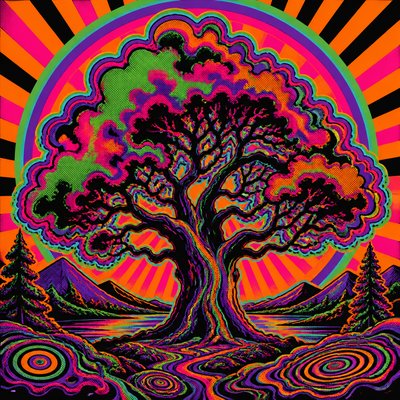 a tree in nature