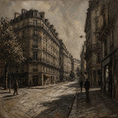 Social Realism Art Style Style Transfer Example