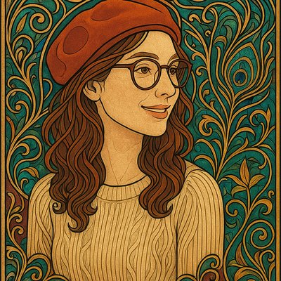 Art Nouveau Style Style Transfer Example