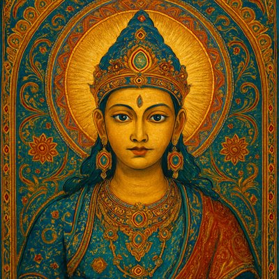 portrait of a person with expressive eyes