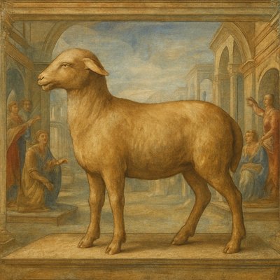 animal standing in natural pose