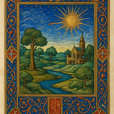 wide landscape with natural scenery