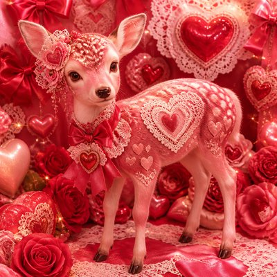 animal standing in natural pose — Lovecore Aesthetic