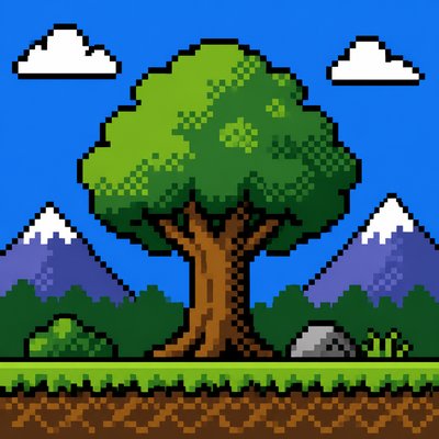 a tree in nature