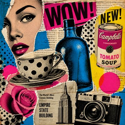 still life with everyday objects