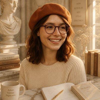 Light Academia Aesthetic Style Transfer Example