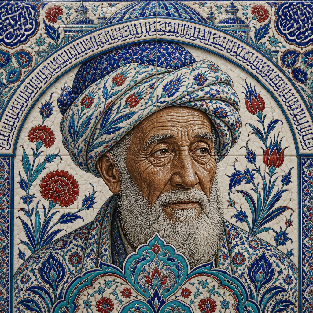 close-up portrait of an elderly person with expressive weathered features