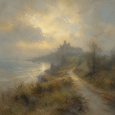wide landscape with natural scenery