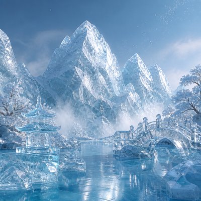 Ice Sculpture Style 2