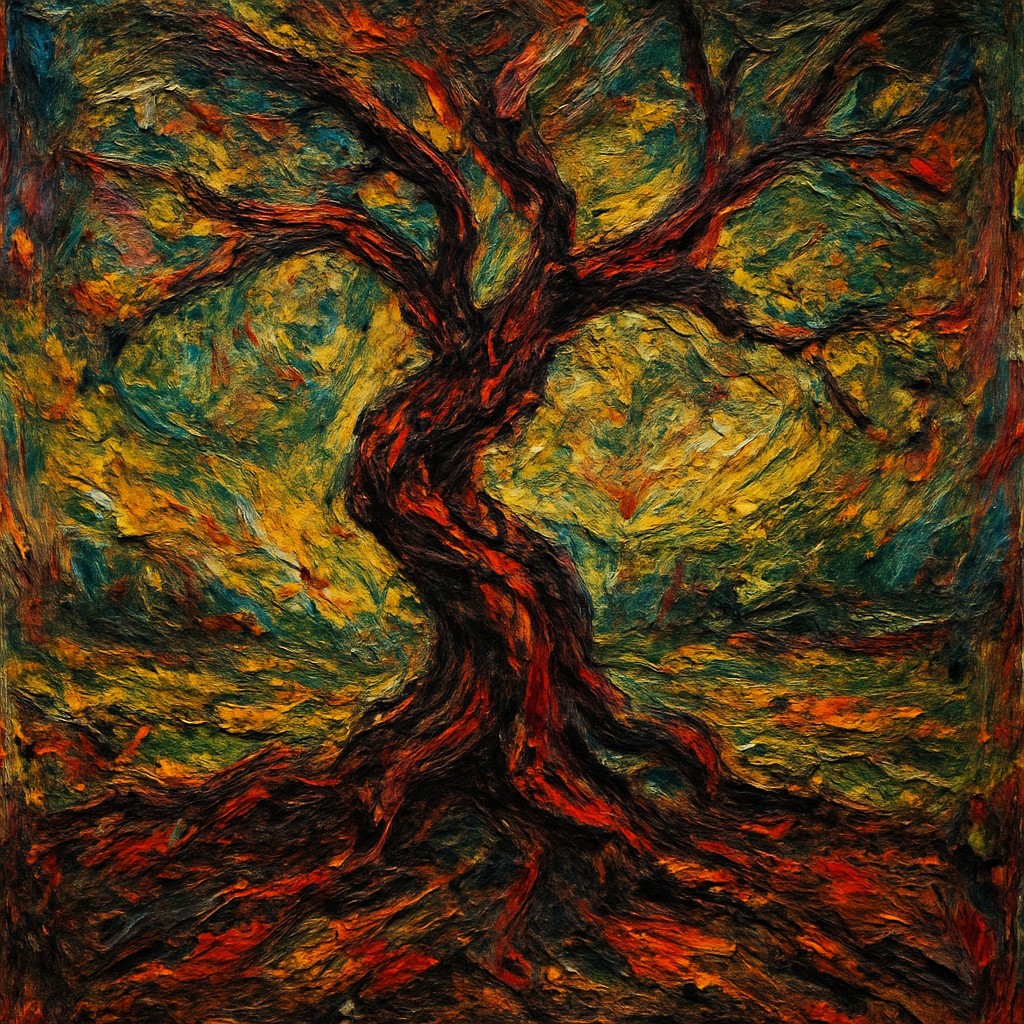 a tree in nature