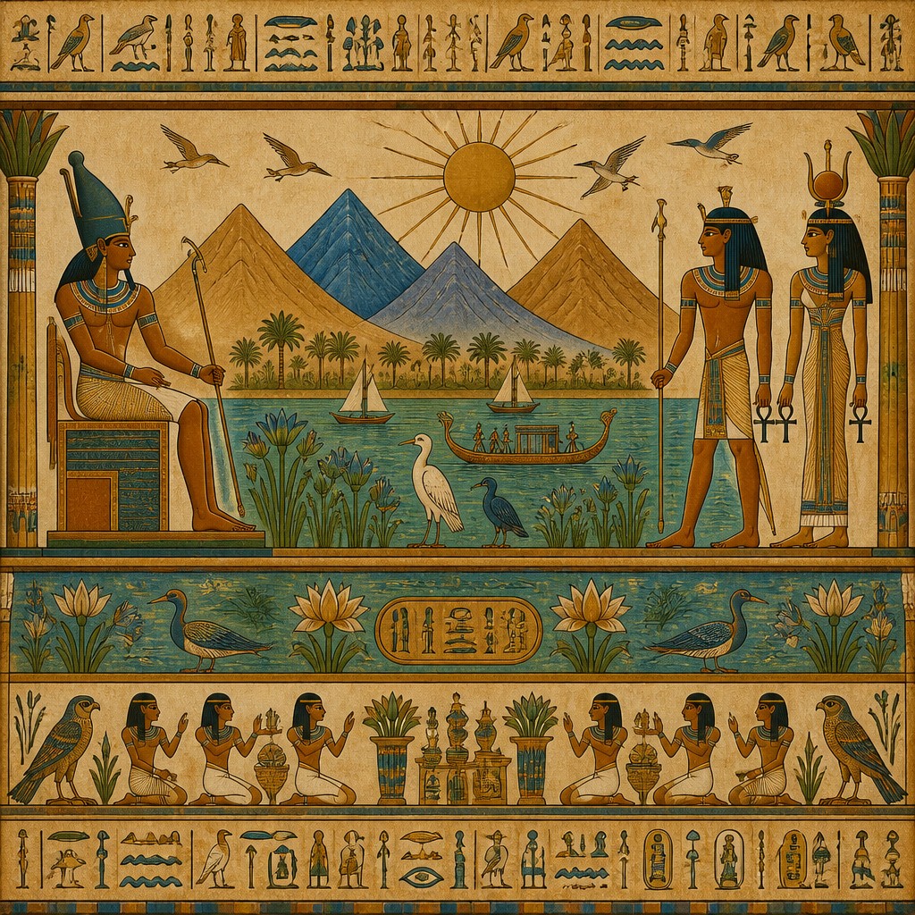 Ancient Egyptian Art Style example artwork 2