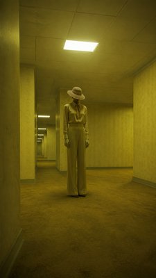 full-length portrait of an elegant figure