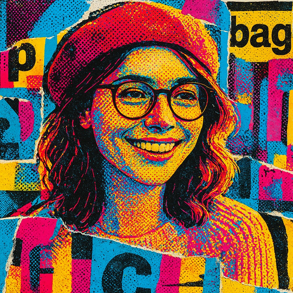 Collage Pop Art Style Style Transfer Example