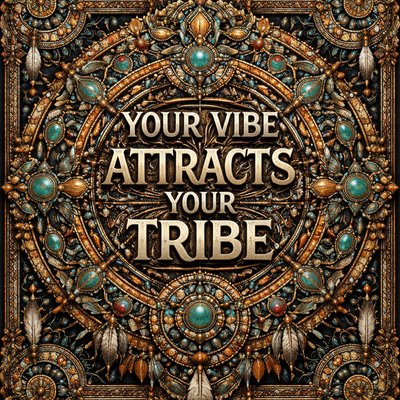 Your vibe attracts your tribe 
