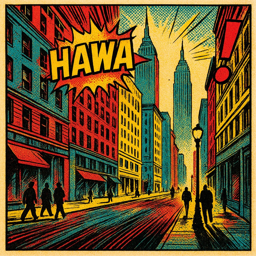 Retro Comic Art Style Transfer Example