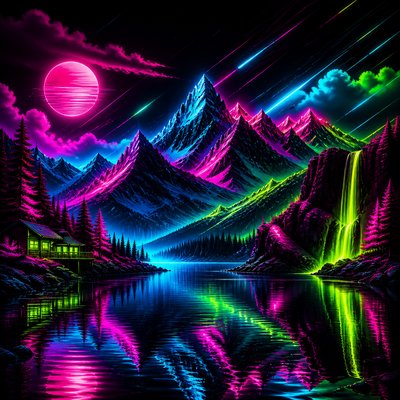 Neon Pop Art Style 2