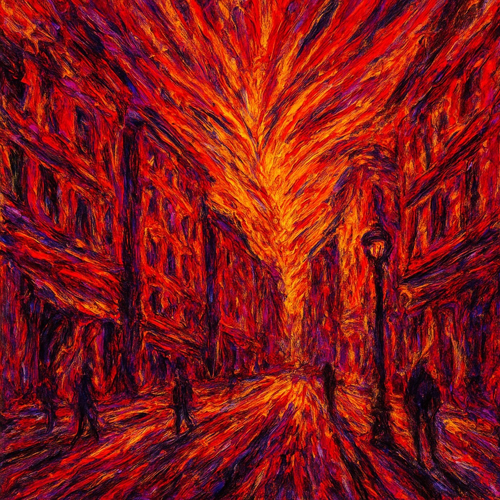 Primal Scream Expressionism Art Style Style Transfer Example