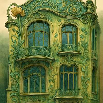 Art Nouveau Architecture Art