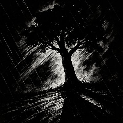 a tree in nature