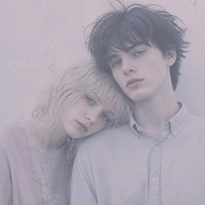 portrait of two people together — Palewave Aesthetic