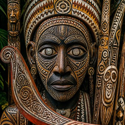 Papua New Guinea Art Style 1