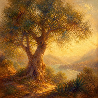 a tree in nature