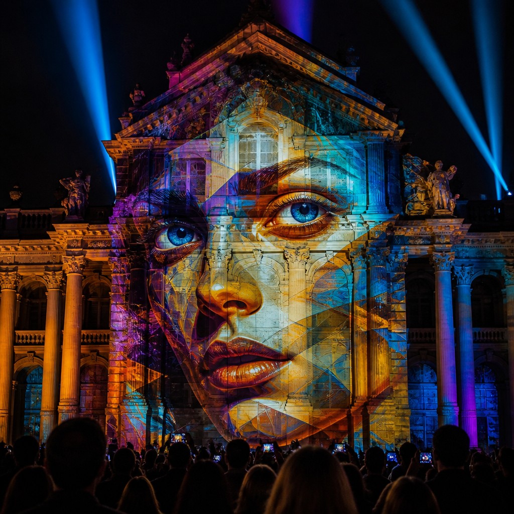 Projection Mapping Style example artwork 1
