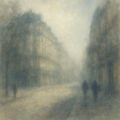 Atmospheric Impressionism Art Style Style Transfer Example