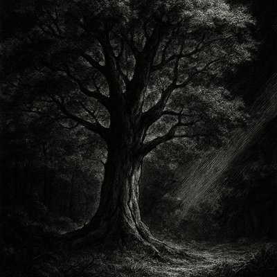 a tree in nature